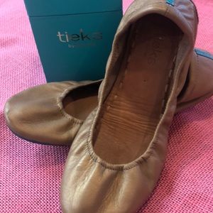 Tieks Metallic Gold Ballet Flat